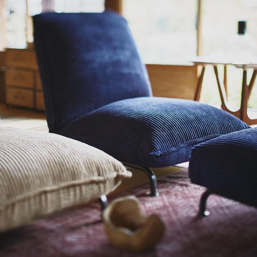 東谷 Jake フロアローソファ 1人用 東谷 フロアソファ 座椅子 リクライニング式 スチール脚 JAKE 幅68cm