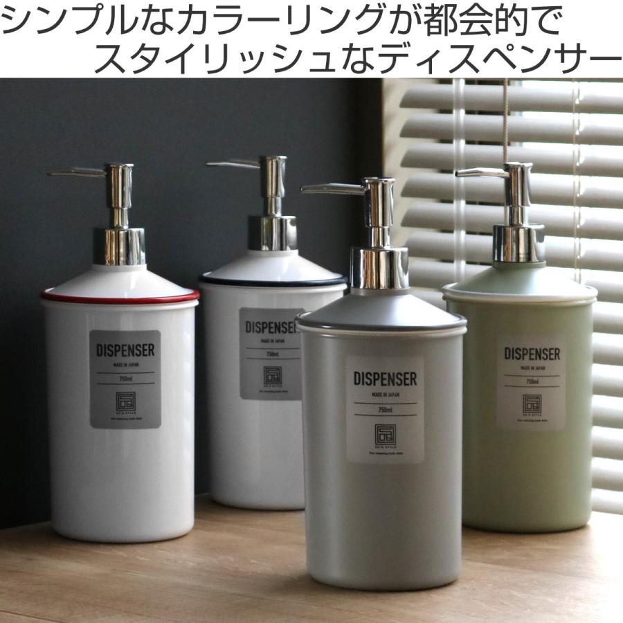 URBAN MODERN ディスペンサー 750ml ブルー （ 詰め替えボトル ディスペンサーボトル シャンプー ）｜interior-palette｜06