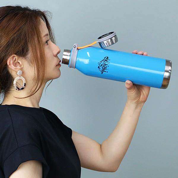 パール金属 水筒 ステンレス 直飲み 1L トライエックス ダイレクト