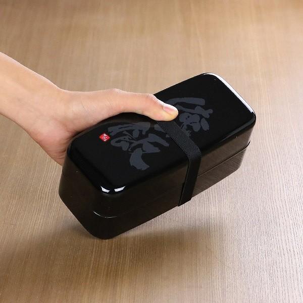 □在庫限り・入荷なし□ お弁当箱 2段 ガッツリ 山中塗 スリム弁当箱2