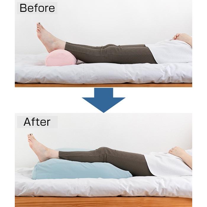 足クッション フットピロー 洗えるカバー付 日本製 50×60cm （ 足枕 足まくら 足置き ） | ブランド登録なし | 04