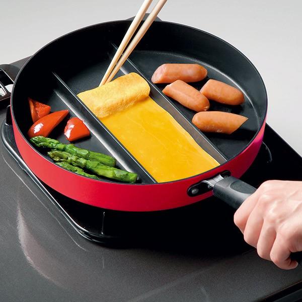 フライパン 仕切り付き センターエッグパン 卵焼き器 （ 仕切り付きフライパン エッグパン 仕切付き ）｜interior-palette｜05