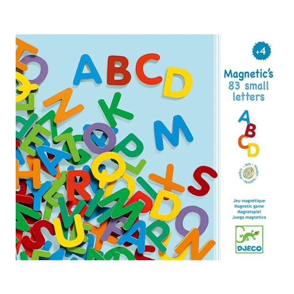 アルファベット マグネット 26文字 83ピース 木製 おもちゃ 知育玩具 ...