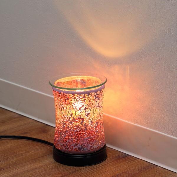 照明 アロマランプ モザイク ガラス テーブルランプ コード式 （ アロマ ライト テーブル 卓上 ランプ ）｜interior-palette｜20