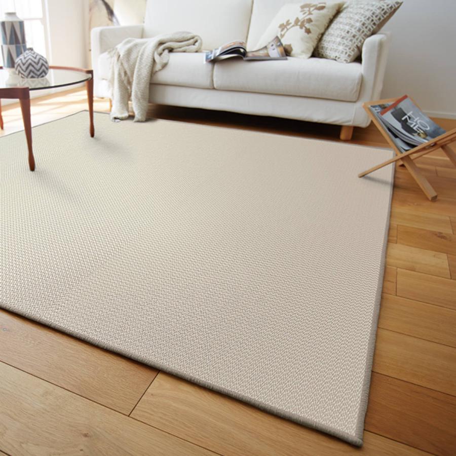 東リ（TOLI） ラグ 190×240cm 約3畳 防ダニ 日本製 ホットカーペット