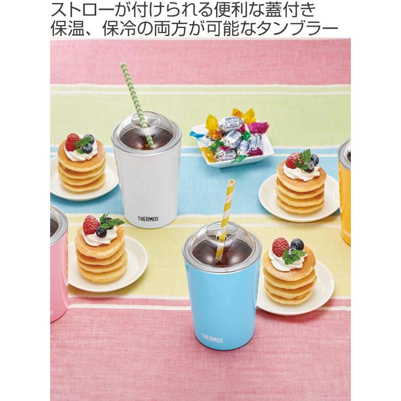 タンブラー サーモス thermos 真空断熱カップ ふた付き 300ml ステンレス （ コップ マグ カップ ステンレス製 保温 保冷 フタ付き ）｜interior-palette｜02