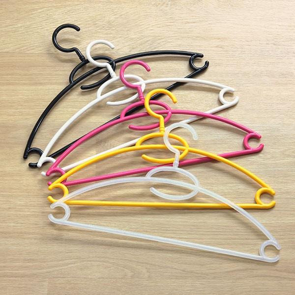 ハンガー 洗濯ハンガー 衣類ハンガー ハーモニーハンガー 6本組 肩幅