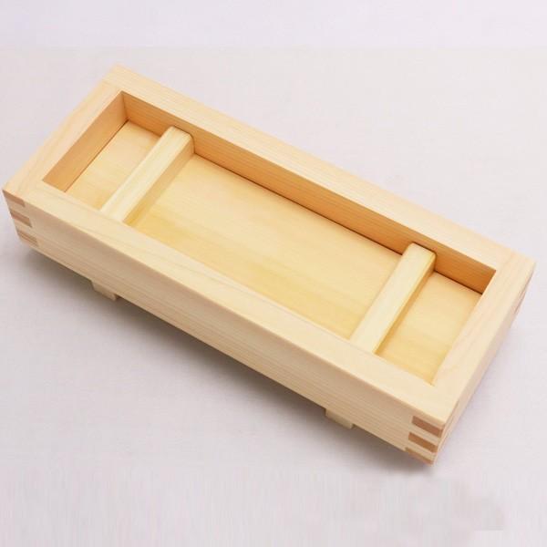 市原木工所 押し寿司器 寿司型 桧 木製 日本製 （ 押し寿司型 押し型