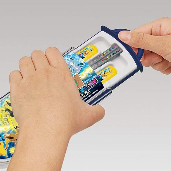 トリオセット 箸 フォーク スプーン ポケットモンスター ポケモン サンムーン スライド式 子供 キャラクター 子供用お箸 幼稚園 保育園 食洗機対応 インテリアパレットヤフー店 通販 Yahoo ショッピング