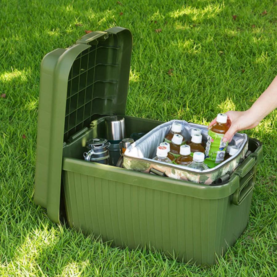 SANKA 収納ボックス 座れる 幅58.5×奥行39×高さ38cm ベリアスボード M