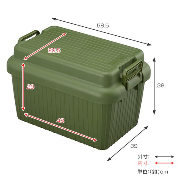 SANKA 収納ボックス 座れる 幅58.5×奥行39×高さ38cm ベリアスボード M