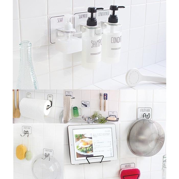 シートフック 粘着フック おしゃれ ミッフィー 可愛い キッチン フックシート 無痕 壁 フック インテリア Miffy 1kg 繰り返し使える