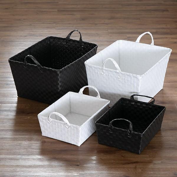 収納 バスケット ｐｐバスケット ｃｈ 619 約 幅34 奥行25 高さ13cm 収納ボックス 収納かご カゴ 籠 収納ケース 衣類収納 インテリアパレットヤフー店 通販 Yahoo ショッピング