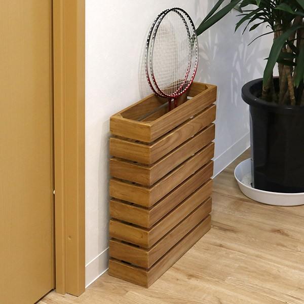 傘立て スリム ワイド 木製 チェリーウッド 傘たて アンブレラスタンド 傘 かさ立て 玄関 収納 インテリアパレットヤフー店 通販 Yahoo ショッピング