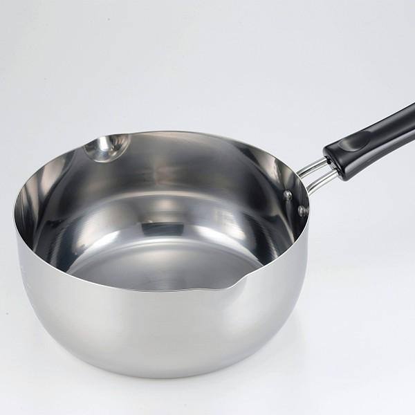 下村企販 雪平鍋 20cm 日本製ゆきひら鍋 TSUBAME 目盛り付き