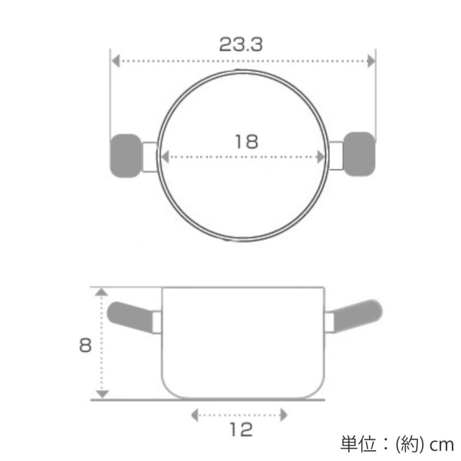 天ぷら鍋 継ぎ目のない鉄の揚げ鍋 18cm IH対応 日本製 （ てんぷら鍋 天プラ鍋 鉄製鍋 ）｜interior-palette｜02