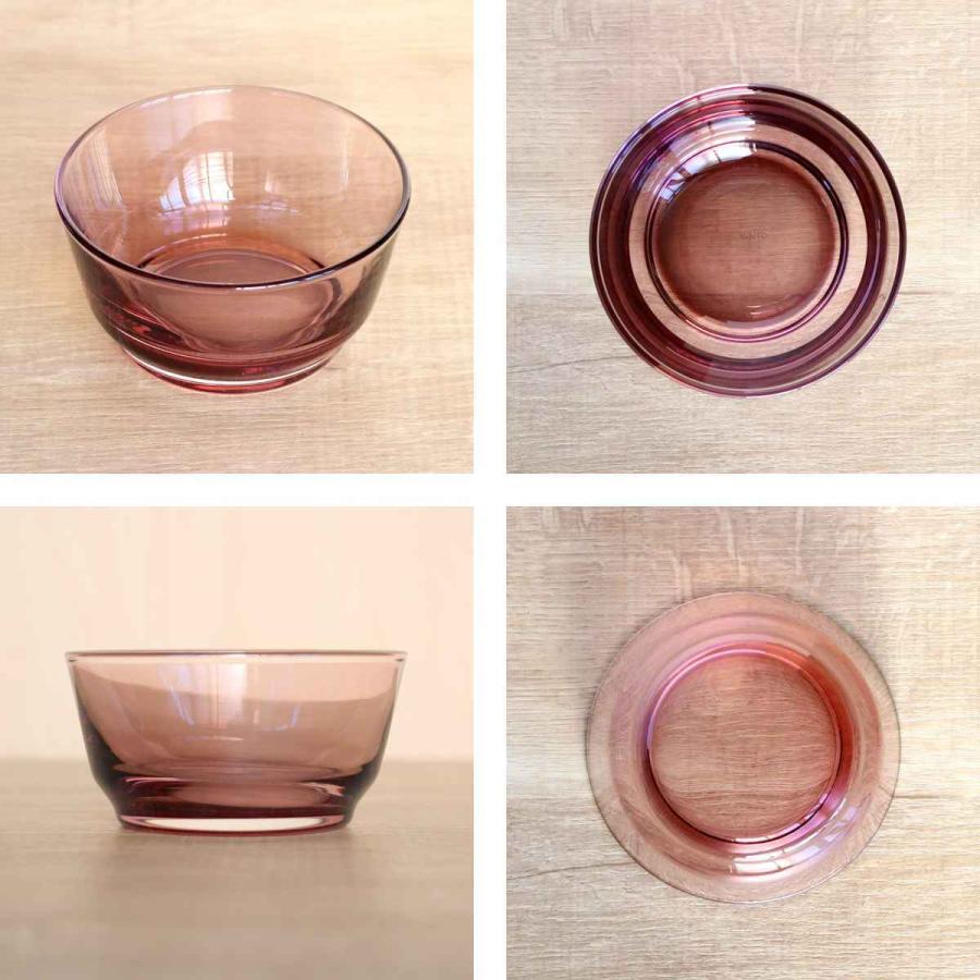 KINTO キントー HIBI ボウル 100mm 同色4個セット （ 10cm ガラス製 食