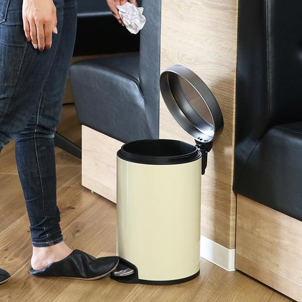 OPUS ゴミ箱 8L JAVA Effie ステンレス ペダル （ ごみ箱 8