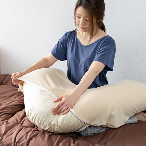 横寝が快適にできる まくら 本体 枕 （ クッション 抱き枕 洗える 横向き 横寝 ） | ブランド登録なし | 17