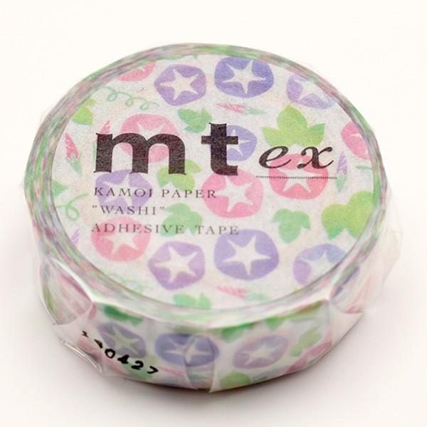 マスキングテープ マステ mt ex 朝顔 （ 和紙テープ 貼ってはがせる