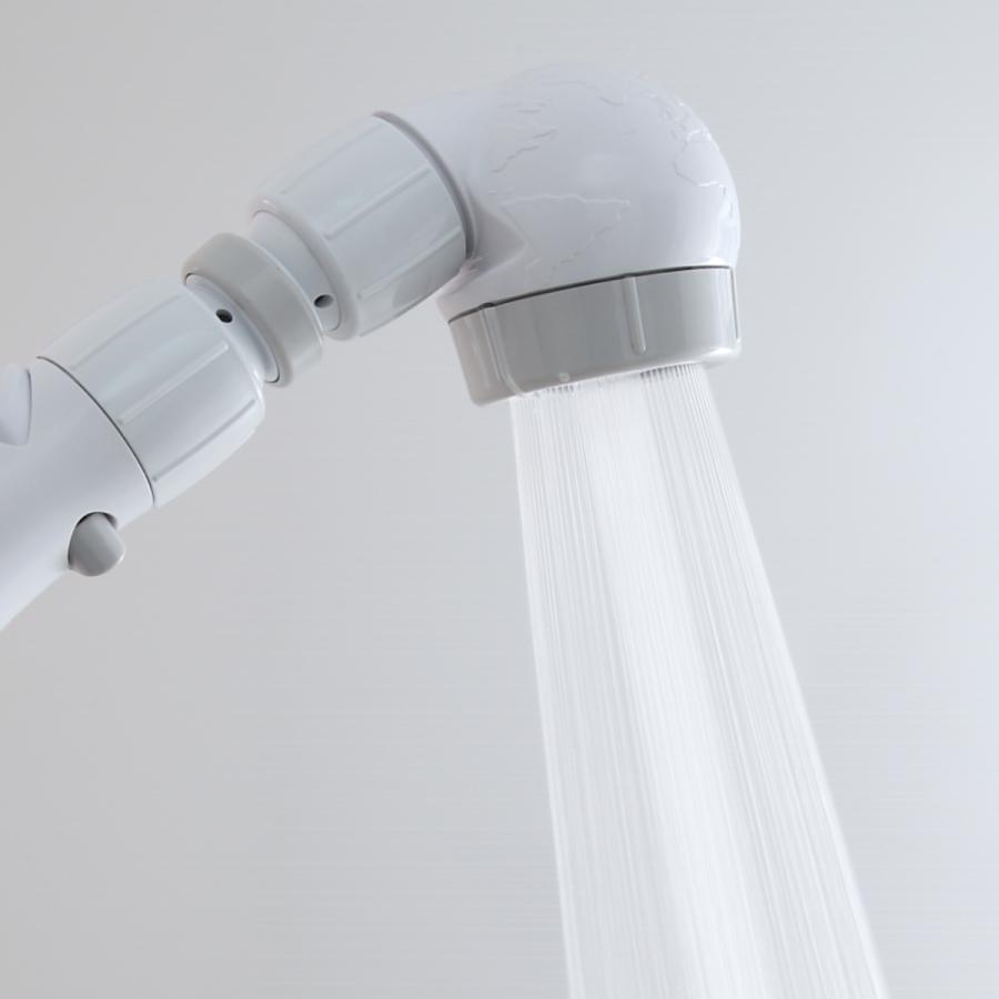 Arromic 特典付き シャワーヘッド 節水 3D earth shower スリーディ  