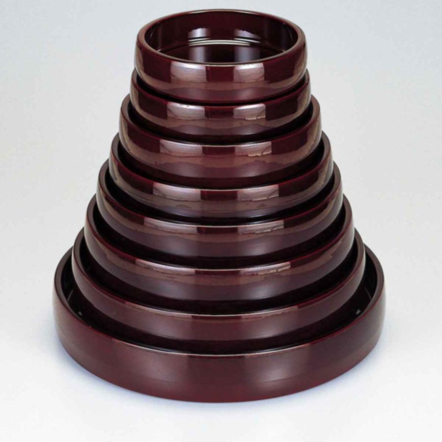 福井クラフト 寿司桶 太鼓 尺5寸 全溜 毘沙門天塗 食器 組桶 業務用