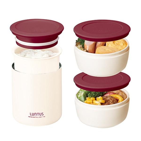 特価 保温弁当箱 ステンレス 保温 ランタス 専用バッグ 箸 620ml ランチジャー （ お弁当箱 食洗機対応 レンジ対応 保冷 ポーチ付 箸付 ）｜interior-palette｜03