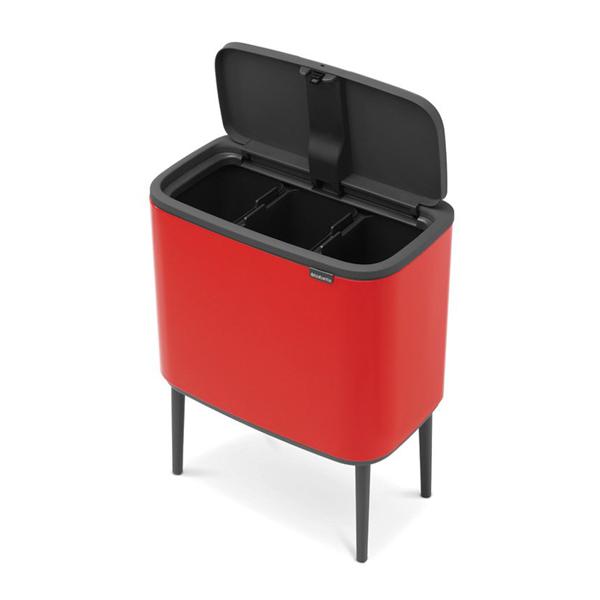 brabantia ゴミ箱 3×11L Boタッチビン （ ごみ箱 ブラバンシア 蓋付き
