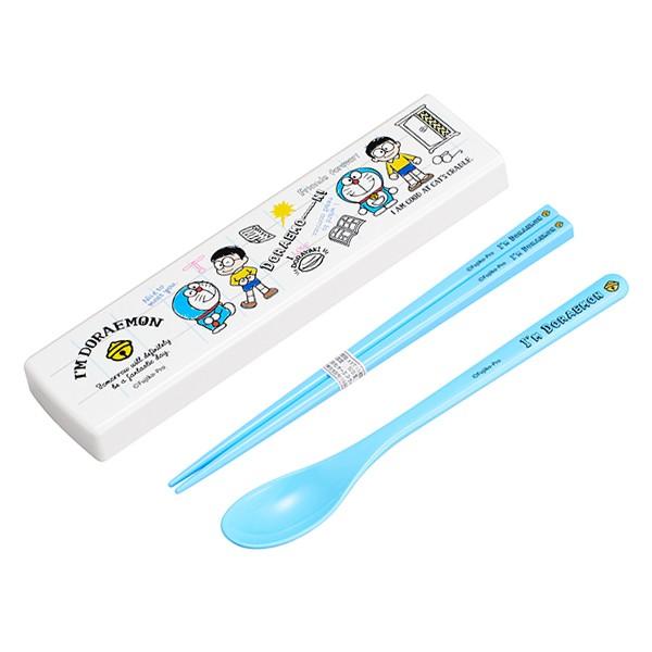 コンビセット スライド式 ドラえもん 箸 スプーン ケース （ 子供 食洗