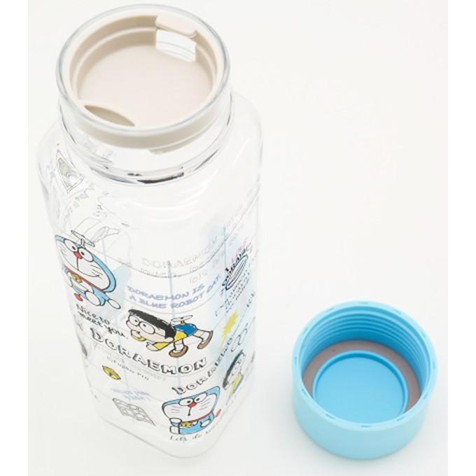 水筒 直飲み プラスチック スクエアボトル ドラえもん 400ml （ スリム
