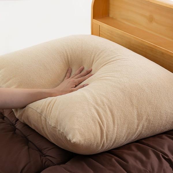 枕カバー ふわふわ 肩まで支えるBIGまくら 専用カバー 2枚入り （ 枕 カバー まくら ） | ブランド登録なし | 12