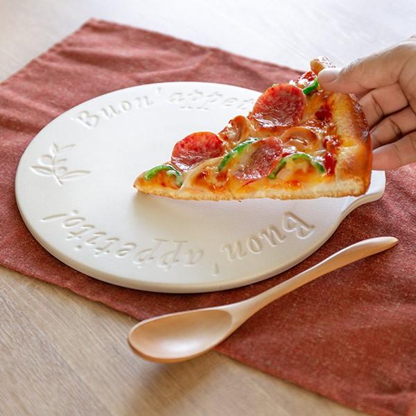 ピザプレート 25cm 陶器 瀬戸焼 日本製 電子レンジ対応 ピザ 焼き直し プレート オーブン対応 312064 インテリアパレットヤフー店 通販 Yahoo ショッピング