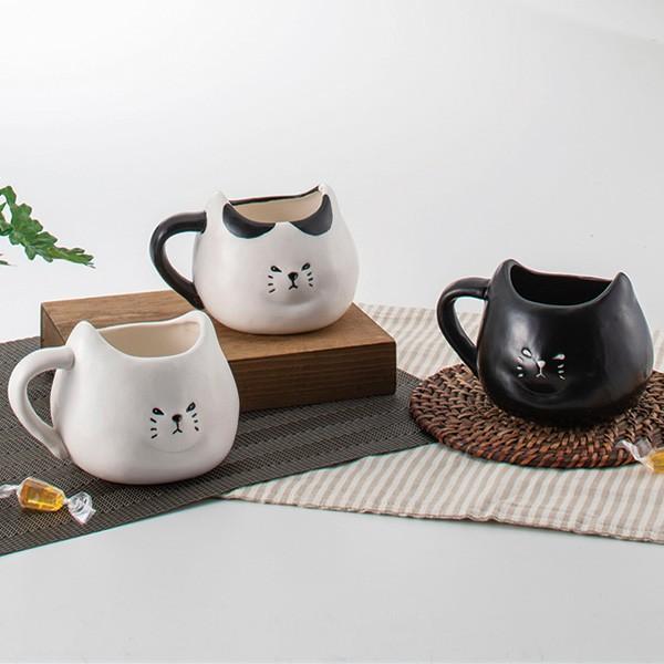 マグカップ 400ml ふてぶてしい猫 ぶちねこ 磁器製 かわいい ぶち猫 カップ マグ インテリアパレットヤフー店 通販 Yahoo ショッピング