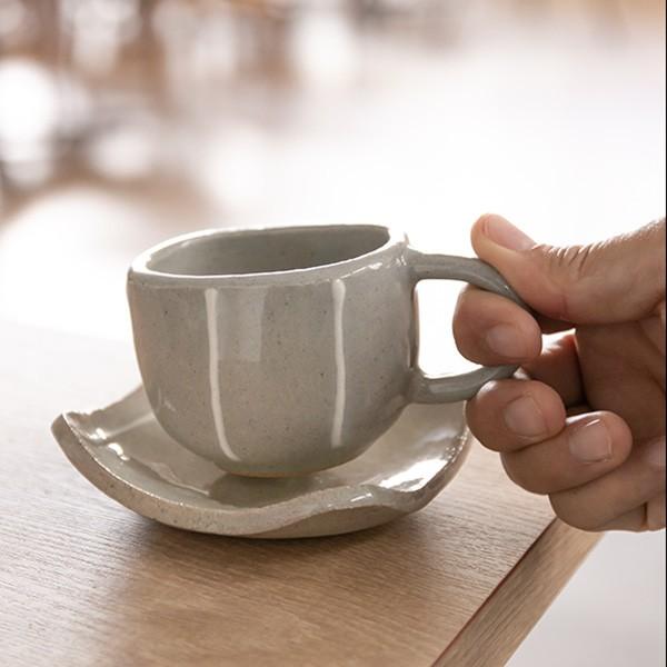 カップ&ソーサー 140ml シュガーマグ 洋食器 陶器 食器 美濃焼 日本製