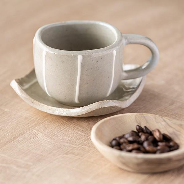 カップ&ソーサー 140ml シュガーマグ 洋食器 陶器 食器 美濃焼