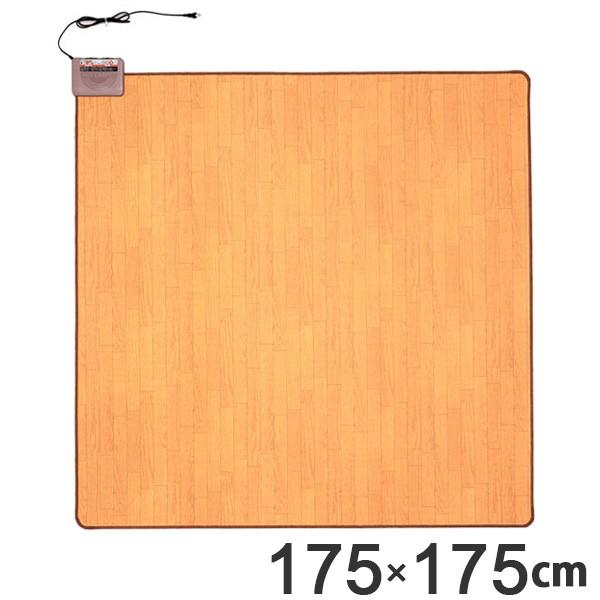 珍しい ホットカーペット 2畳本体 木目調 日本製 電気カーペット 床暖房カーペット フローリングタイプ 最高の Kuljic Com