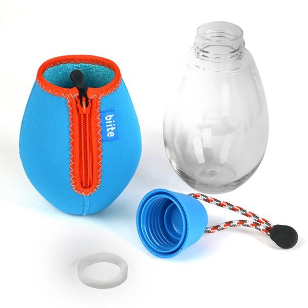 水筒 プラスチック 直飲み ドロップボトル 500ml ウォーターボトル ボトル スムージー デトックスウォーター カバー付き インテリアパレットヤフー店 通販 Yahoo ショッピング