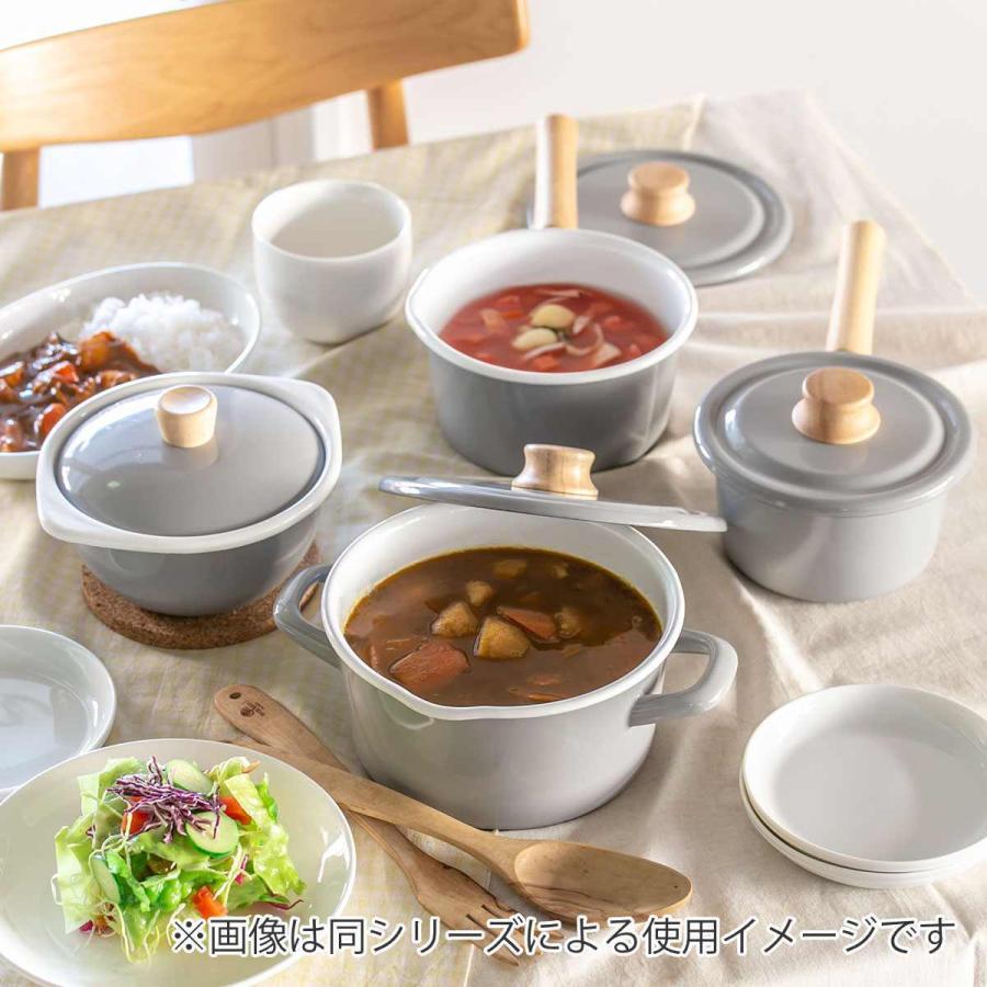 富士ホーロー ソースパン 16cm ホーロー鍋 Honey Ware ハニーウェア