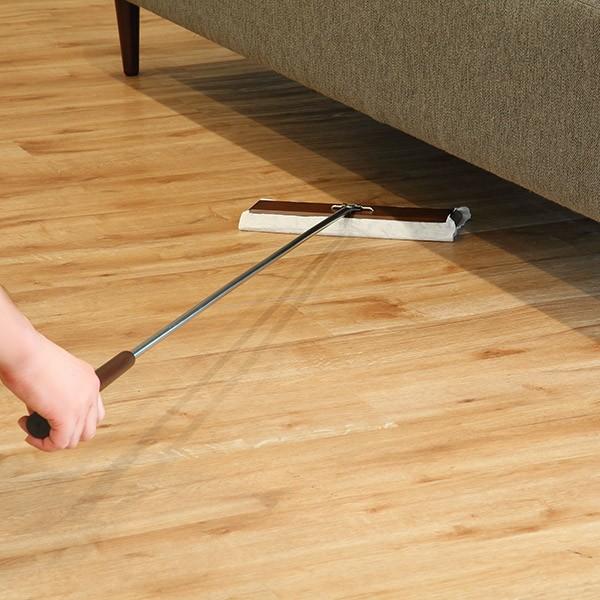 フローリングワイパー 木製 フロアワイパー 床掃除 掃除 ワイパー 床 3174 インテリアパレットヤフー店 通販 Yahoo ショッピング