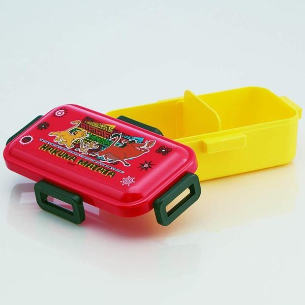 スケーター お弁当箱 1段 ふわっと弁当箱 4点ロック ライオン スケーター お弁当箱 1段 ふわっと弁当箱 4点ロック ライオン