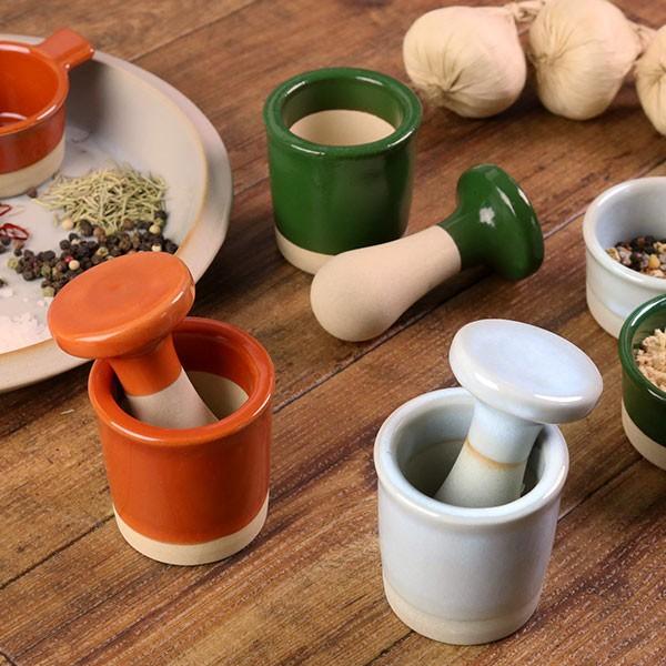 スパイスミル 6cm 瀬戸焼 ビスク 乳鉢 乳棒 セット 食器 磁器 日本製 （ スパイスつぶし ミル スパイス挽き 手動 ） | ブランド登録なし | 13