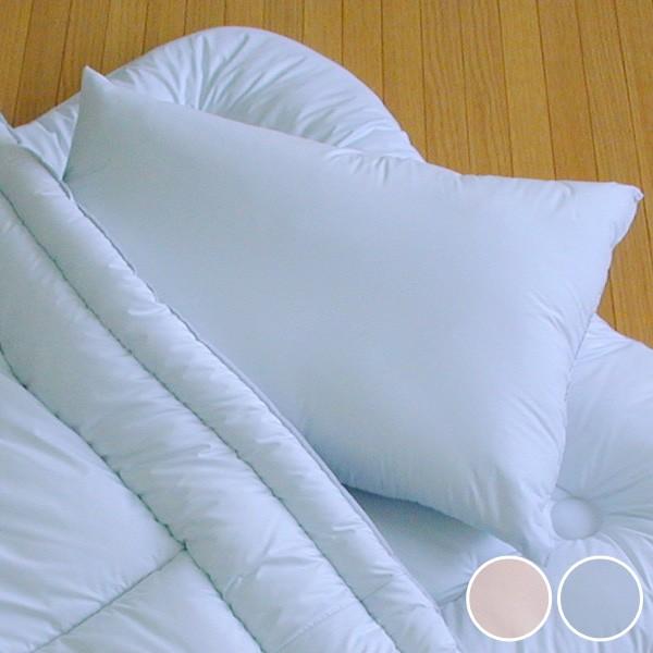 枕 2個セット 防ダニ生地 アルファイン 高密度織り 日本製 洗える まくら （ 寝具 マクラ ピロー ） | ブランド登録なし