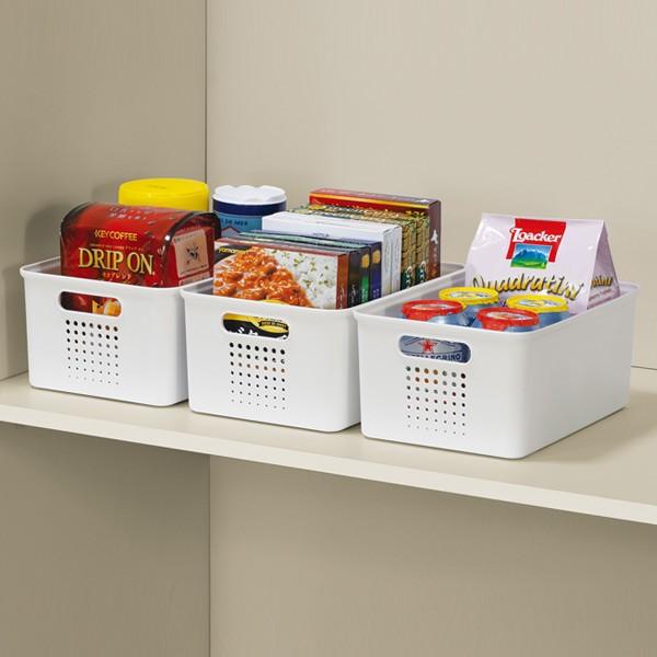 パントリー収納 幅18cm 奥行26cm 高さ12cm キッチン収納ボックス シューノ M ハーフ キッチン 収納 収納ボックス 収納ケース 整理ケース 3121 インテリアパレットヤフー店 通販 Yahoo ショッピング