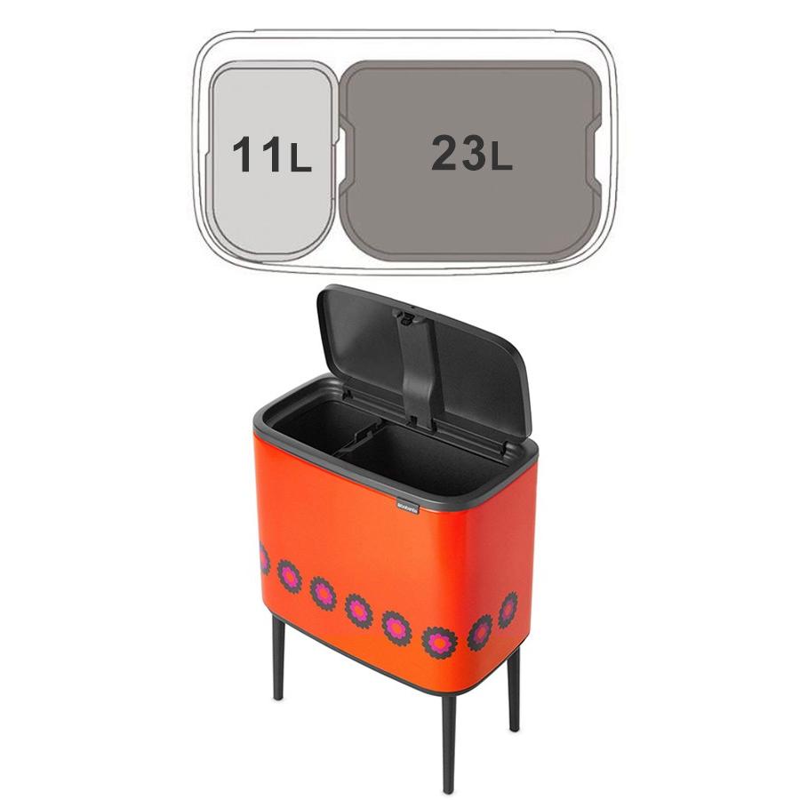 brabantia（ブラバンシア） ゴミ箱 100周年記念限定 BOタッチビン 11+