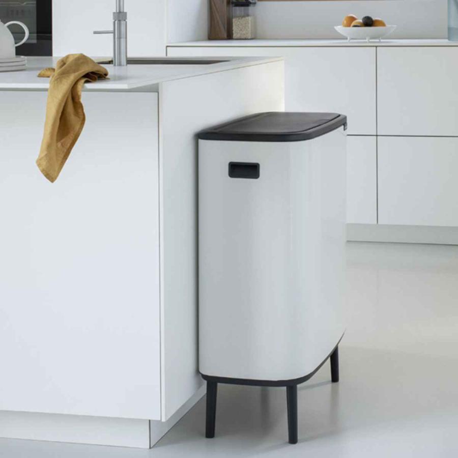 brabantia ブラバンシア ゴミ箱 BO タッチビン HI 2X30L ふた付き ホワイト （ 分別ゴミ箱 ごみ箱 キッチン ）｜interior-palette｜13