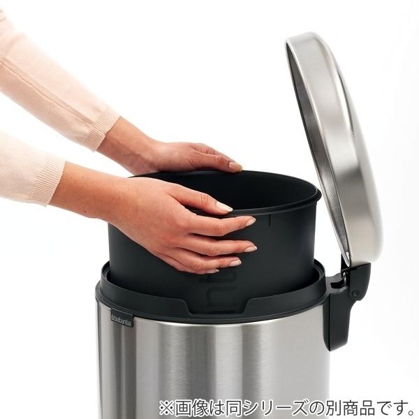 brabantia ブラバンシア ゴミ箱 ペダルビン NEWICON 20L （ ごみ箱 ペダル 20リットル 円形 丸 蓋つき スチール ふた付き 静か 足踏み キッチン ）｜interior-palette｜19