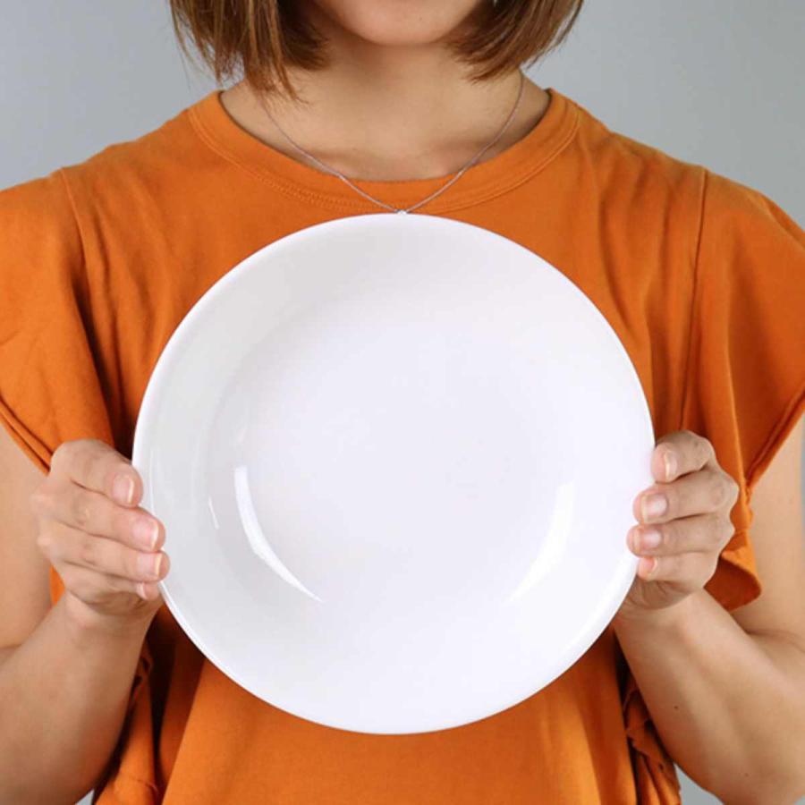 プレート 21.5cm 深皿 コレール CORELLE バイオレットミスト （ 食洗機対応 電子レンジ対応 オーブン対応 耐熱 お皿 深い 白 中皿 取り皿 ）｜interior-palette｜04