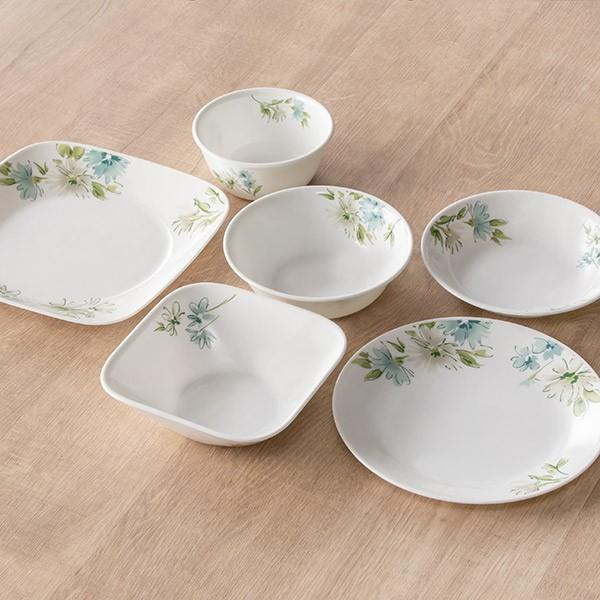 レトロ⭐︎コレール　プレート　大皿・中皿　花柄　USA 　corelle セット コレール 食器16点セット 食器セット チェルシー ローズ ディナー