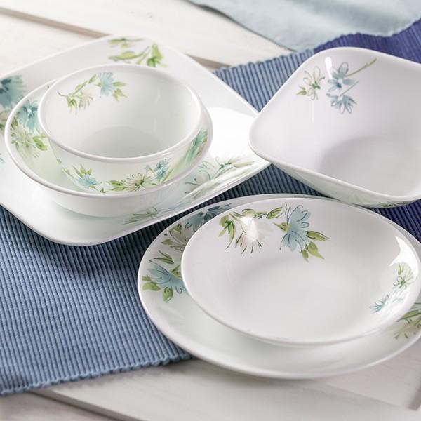 ランチプレート 26cm コレール CORELLE フェアリーフローラ （ 食洗機対応 電子レンジ対応 オーブン対応 仕切り皿 白 お皿 ランチ皿 耐熱 ）｜interior-palette｜08