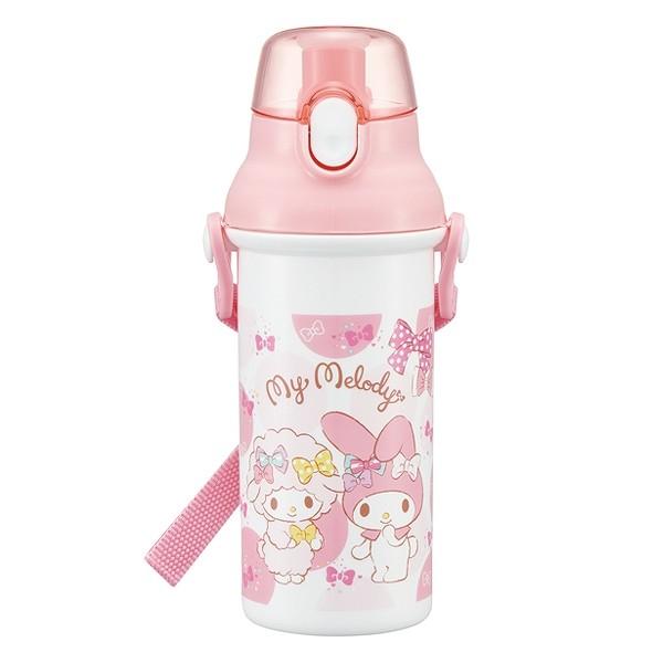 sanrio（サンリオ） 水筒 マイメロディ 直飲み プラワンタッチボトル